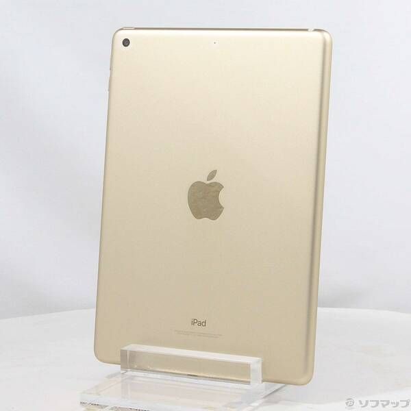 中古品〕 iPad 第5世代 128GB ゴールド MPGW2J／A Wi-Fi【297】