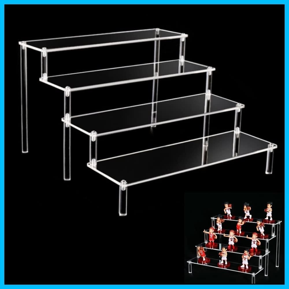 送料無料】seimeinoki 4段 フィギュアディスプレイスタンド 長さ