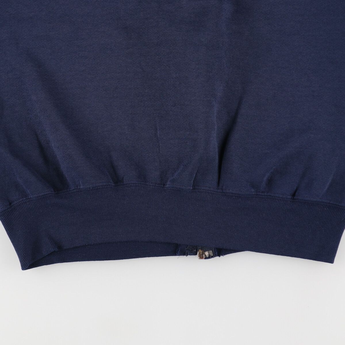 希少　ラッセル　フルジップスウェット　USA製　90s 90's RUSSELL ATHLETIC Half-zip Sweatshirt USA製 SIZE L 90