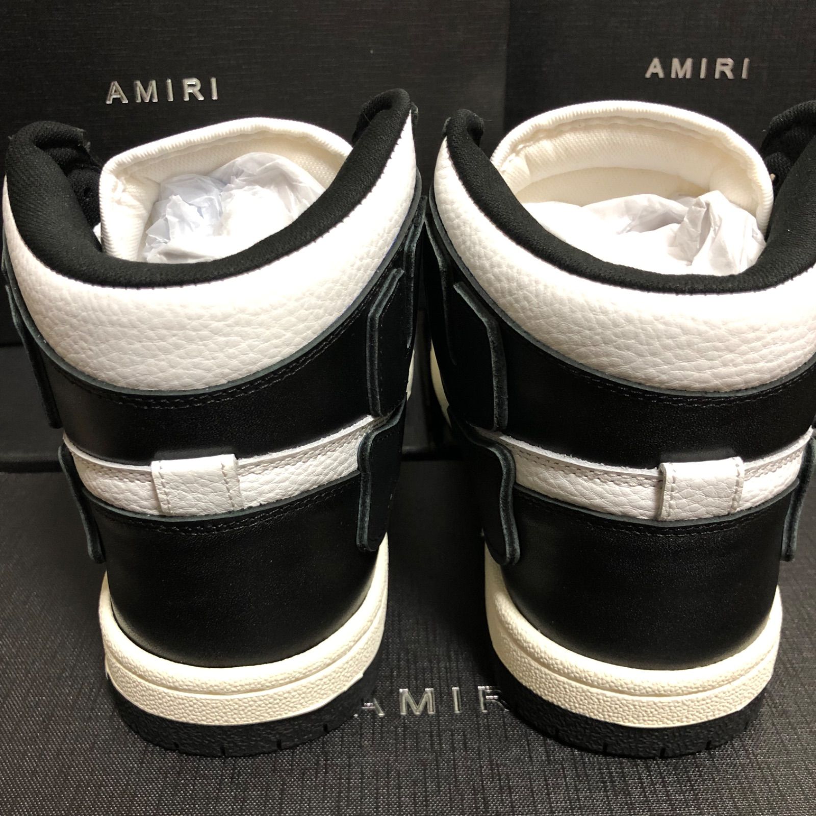 新品】AMIRI アミリ スケルトン ハイカット スニーカー メンズskel