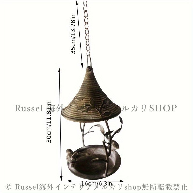ブラケット ヴィンテージ調 吊り下げ式 コンパクト おしゃれ かわいい バードフィーダー ガーデニング 装飾 グリーン ブラウン 4-7 STEELWINDOWSANDDOORS_COM