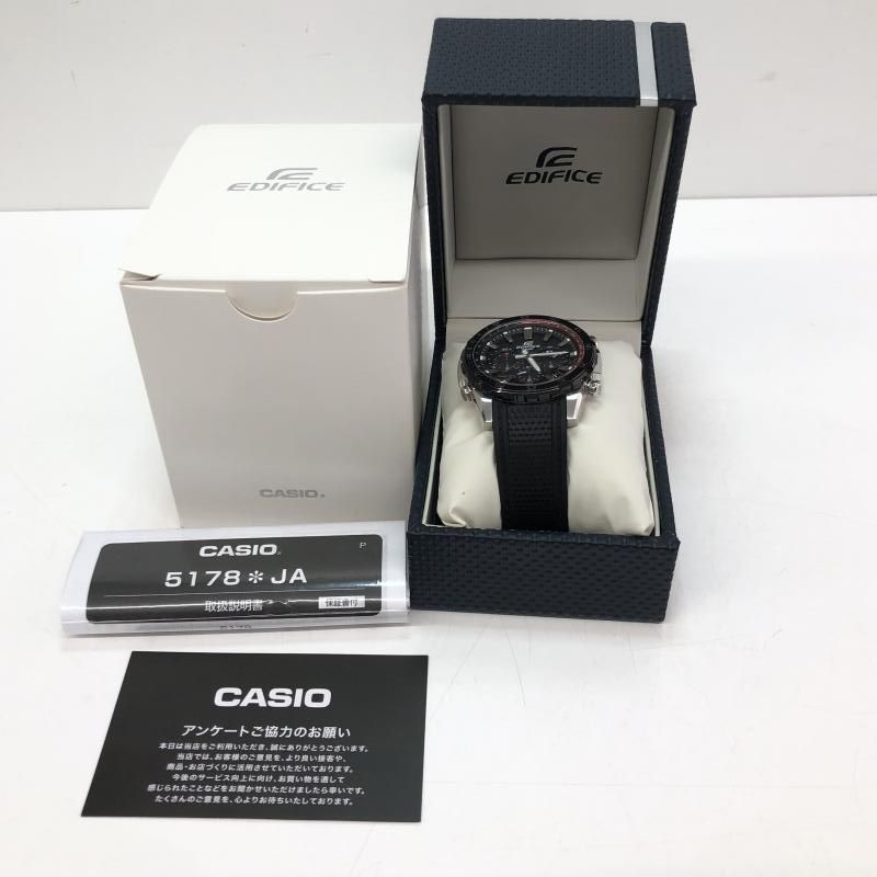 中古】CASIO EDIFICE EQW-T670 腕時計 カシオ エディフィス 電波