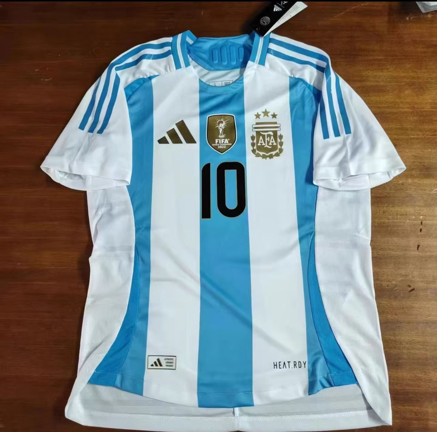 アルゼンチン代表 メッシ 10番 2024ホームユニフォーム L adidas アルゼンチン代表 2024 ユニフォーム ホーム 半袖