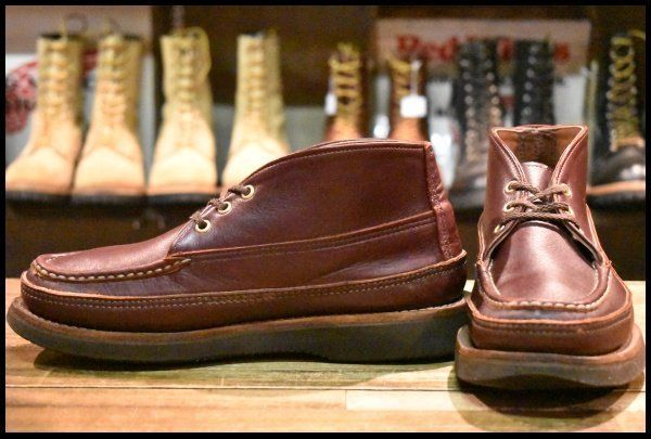 Russell Moccasin バーガンディー 7D Russell Moccasin バーガンディー 7D RUSSELL MOCCASIN ラッセル