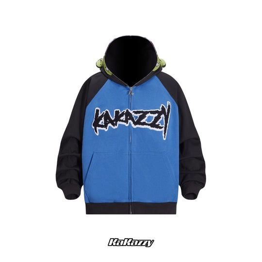 KaKazzy】モジョ・ジョジョ パワーパフガールズ フルジップ パーカー