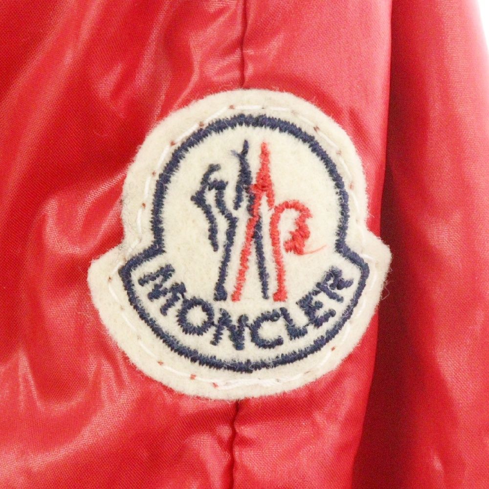 MONCLER モンクレール SOFF TESSUTO ナイロントレンチコート レッド MONCLER (モンクレール) SOFF TESSUTO ナイロントレンチコート レッド