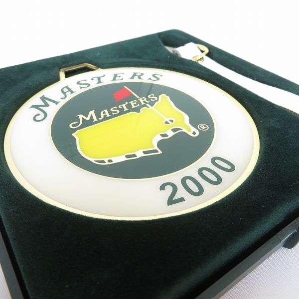 #ae マスターズ MASTERS バッグタグ 2000 マスターズトーナメント Tournament ゴルフ golf ゴルフグッズ ケース付き [957595] k01