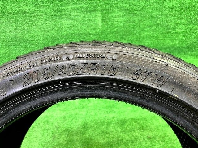 欠品 Author サマー オーテリー P607 205 45R16 4本 2本5ミリ 2本6ミリ