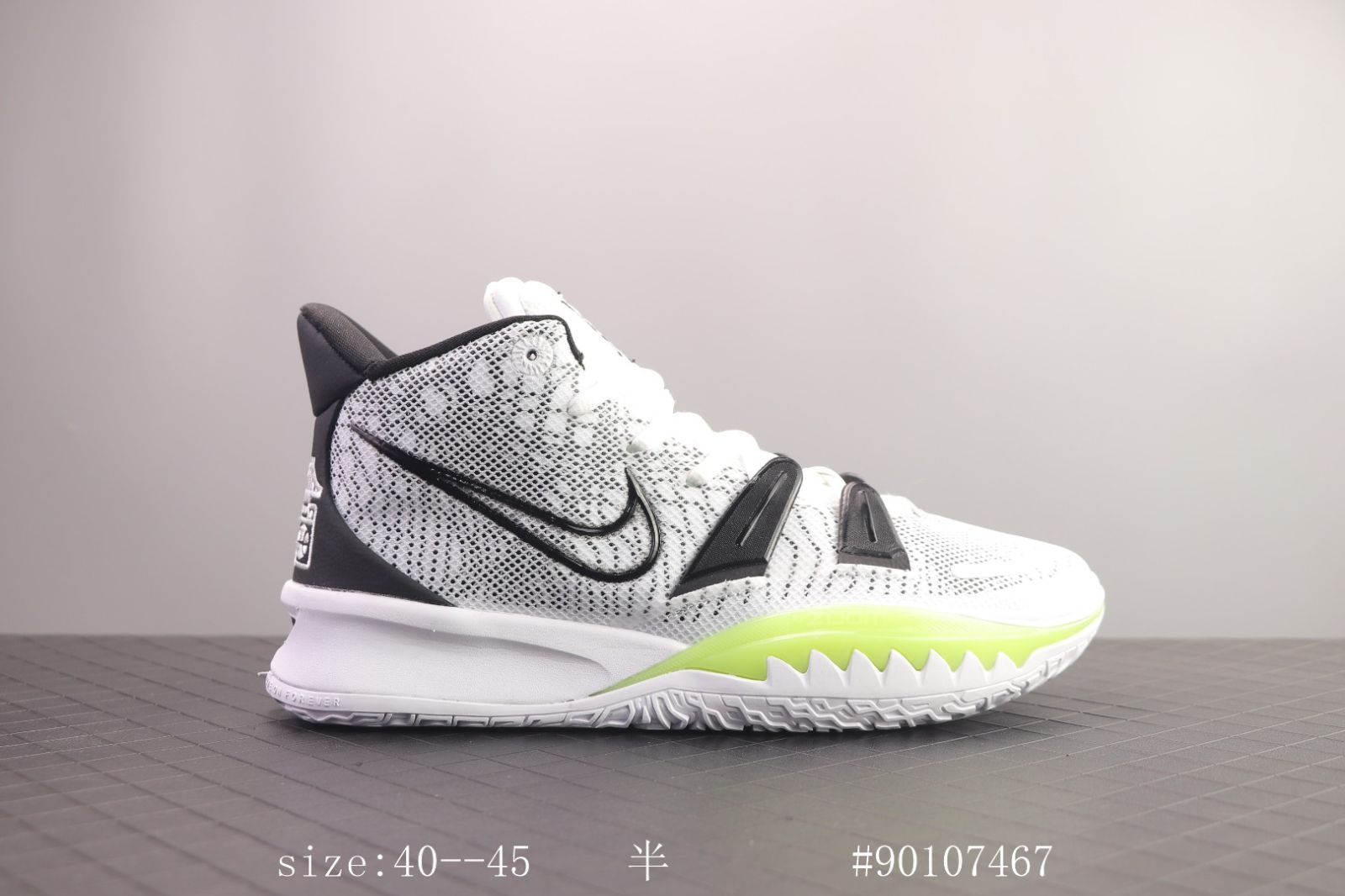 新品 NIKE KYRIE 7 'BROOKLYN BEATS' / WHITE BLACK GLOW HYPER 