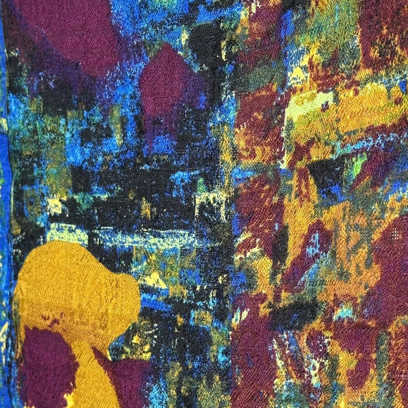 KENZO(ケンゾー) 90's Oil Painting Art Graphic Stole 油絵