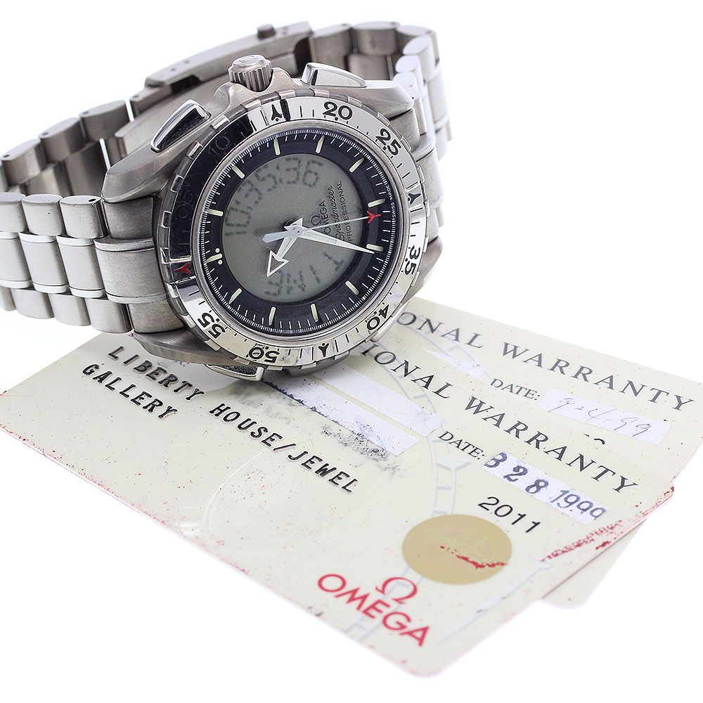 100％高品質で激安通販！ オメガ OMEGA 3290.50 スピードマスター プロフェッショナル X-33 クォーツ メンズ保証書付き_913252