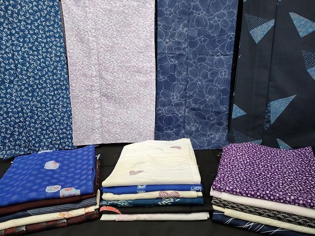 平和屋本店 夏物 小紋 絽 紗 洗える着物 まとめて20点 鳳凰 鶴 蝶 風景 花柄 鈴 着用 多数 ppp1795