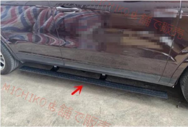 ポルシェ カイエン E3K30 2018年- 電動サイドステップ 耐重量 外装カスタム 左右セット アルミニウム FFCRYSTALESIA_COM