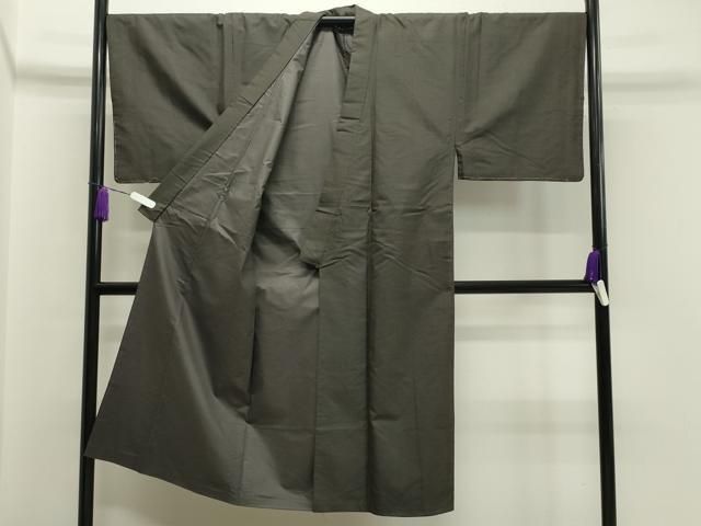 平和屋着物●男性 紬 アンサンブル 120亀甲 正絹 ♥ CAAX5706gh