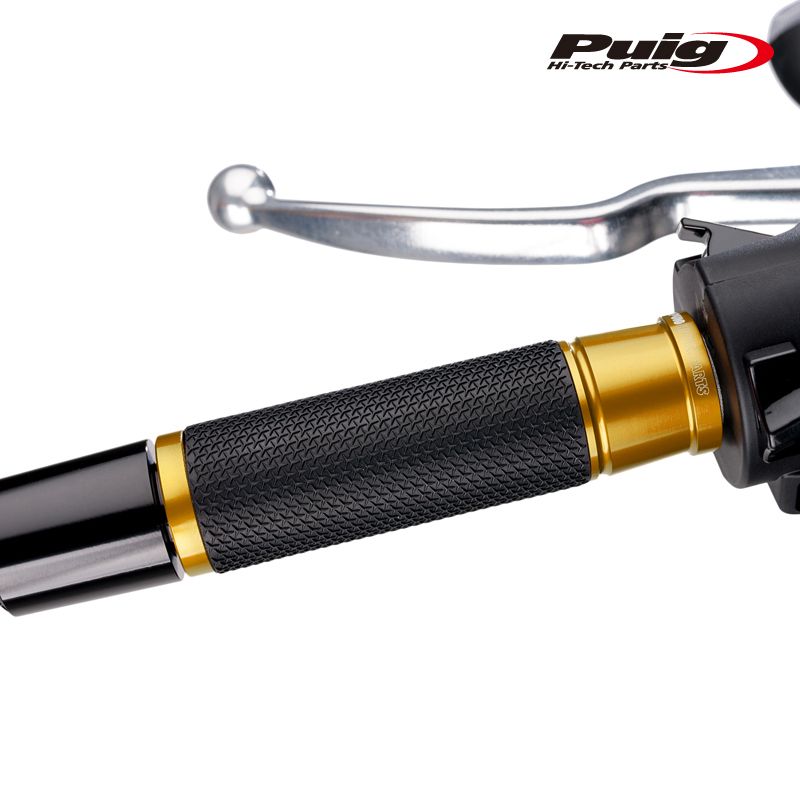 Puig 3553O HI-TECH ASCENT GRIPS GOLD 123mm 汎用 プーチ アセント グリップ