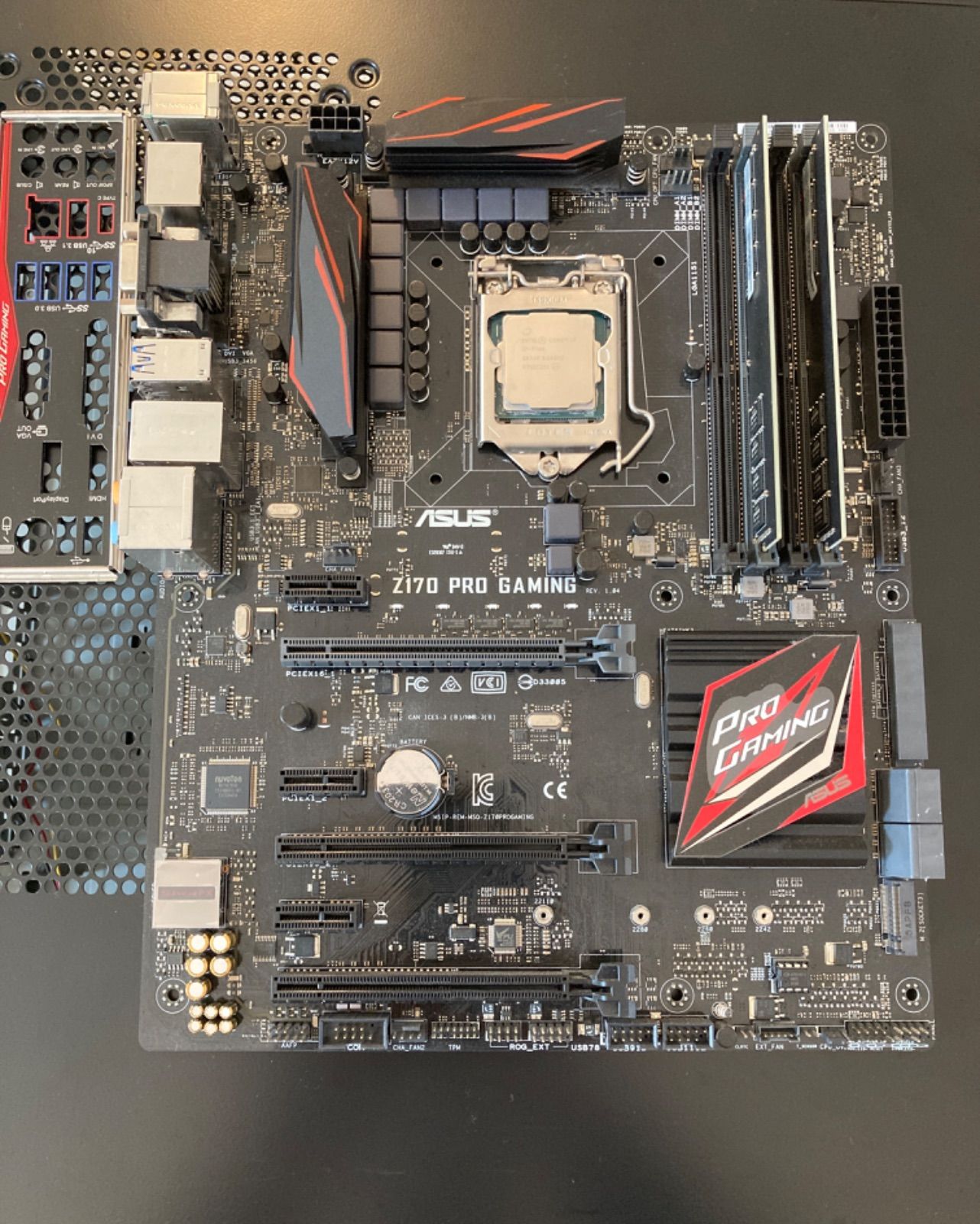 ASUS Z170 pro gaming core i7 7700 DDR4 メモリ　16GB セット