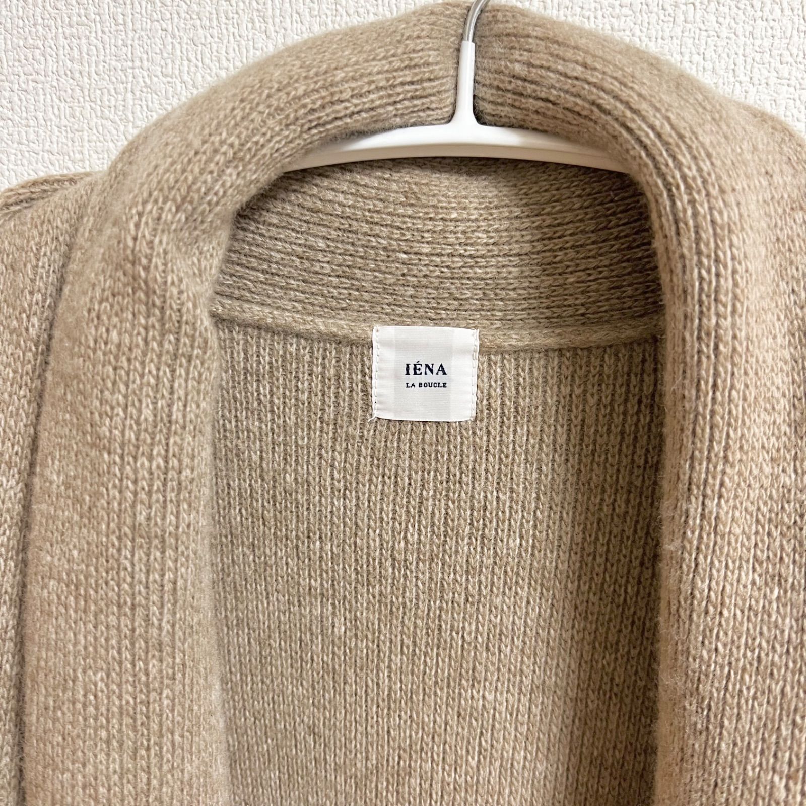 IENA LA BOUCLE Caスーパーファインメリノハーフミラノコート☆美品 