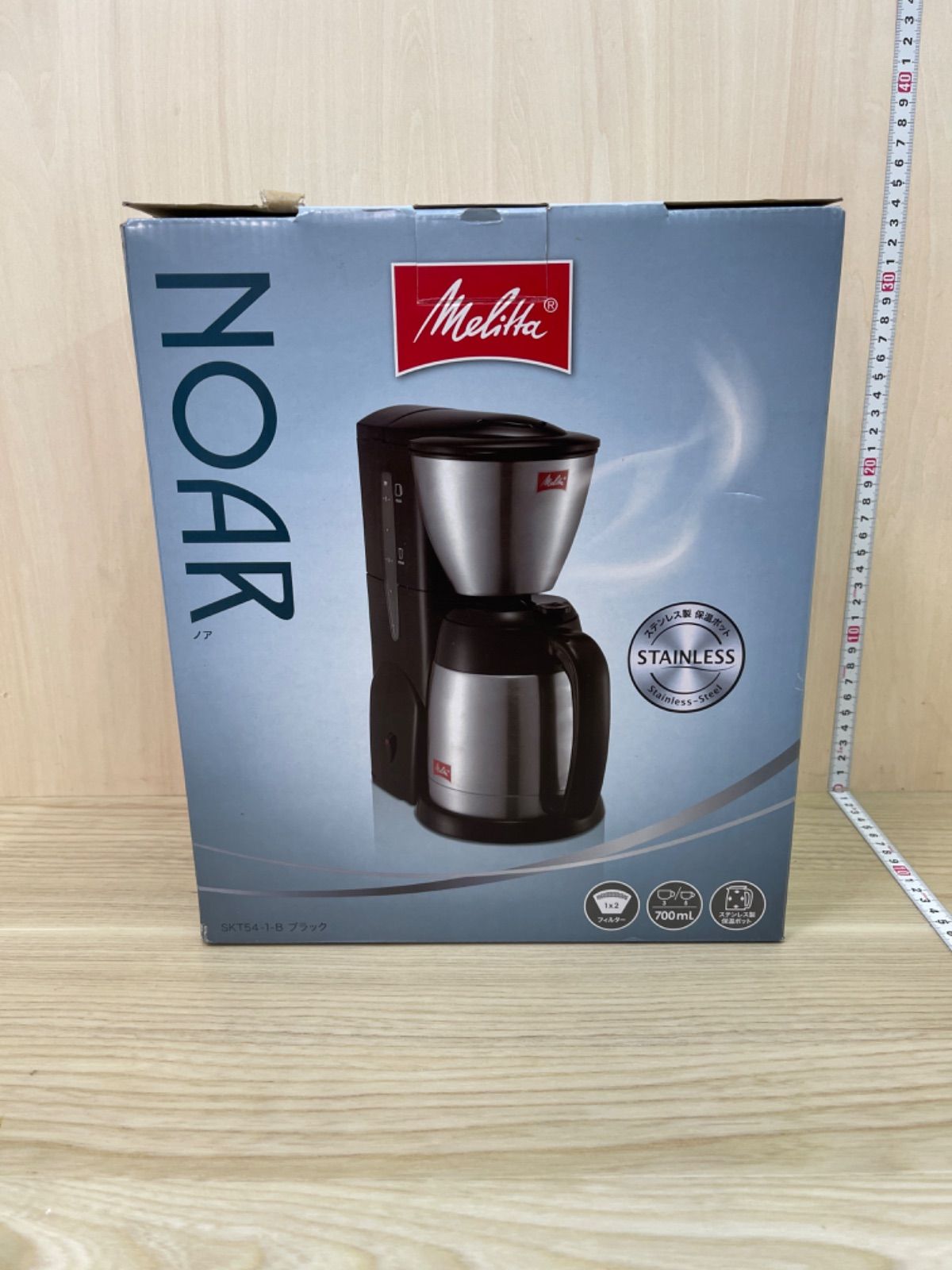 展示使用品 メリタ コーヒーメーカー NOAR ノア ブラック - メルカリ
