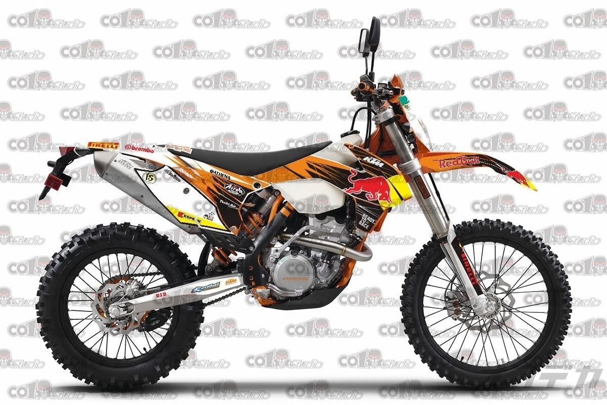 カスタム グラフィック デカール ステッカー 車体用 / KTM EXC XC ( 2020 - 2022 ) KTM SX ( 2019 -  2022 ) カラフル・混色 - 外装、エアロ