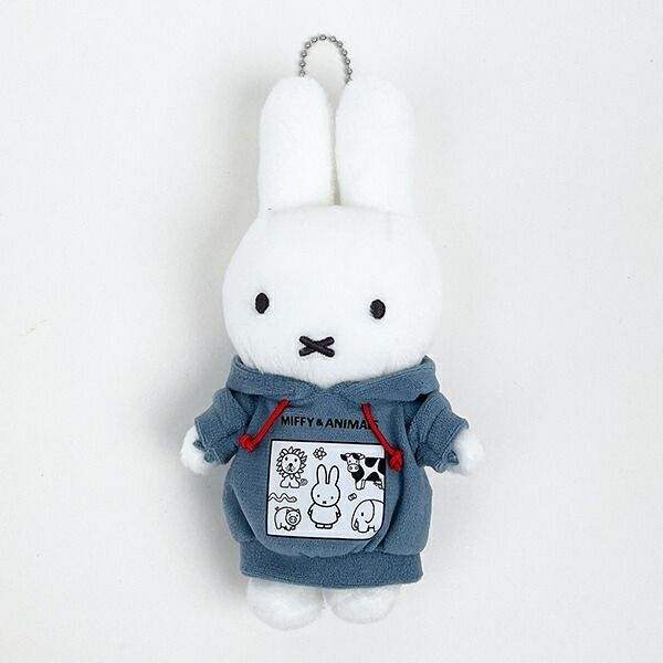 ミッフィー MIFFY u0026 ANIMALS マスコットキーチェーン