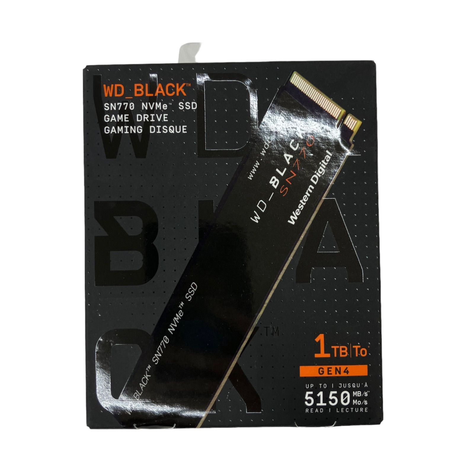 186000 ウエスタンデジタル(Western Digital) 内蔵SSD 1TB WD Black 