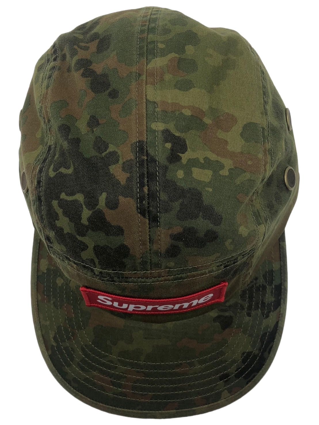 Supreme Camp cap カーキ SUPREME / WASHED CANVAS CAMP CAP