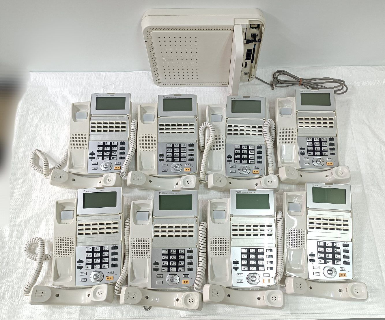 NTTスマートネットコミュニティαB1／コミュニティシステムαNX8台セット NTTスマートネットコミュニティαB1／コミュニティシステムαNX8台