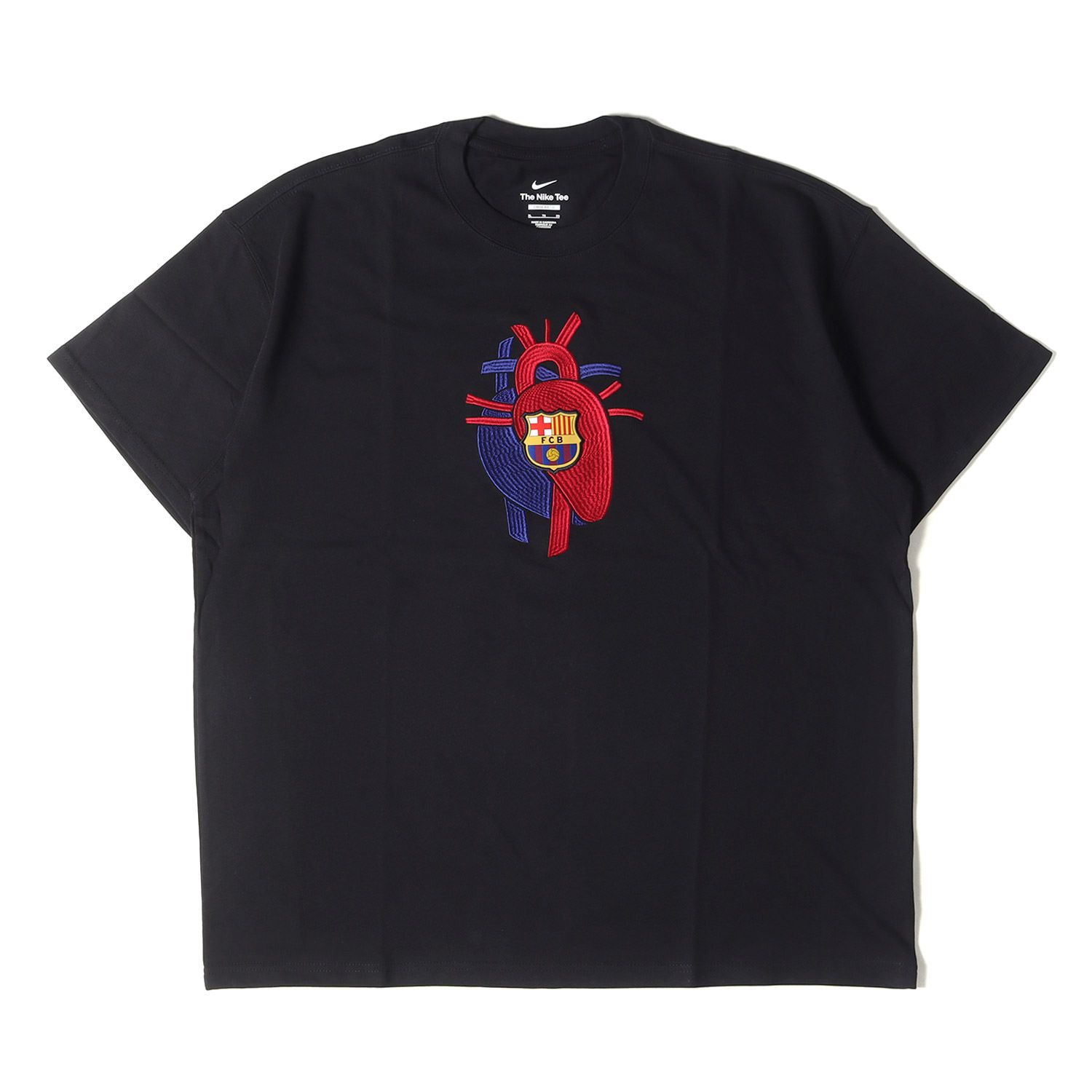 ☆ NIKE x FC Barcelona x Patta ‘Max 90’ コラボTシャツ ☆ Barcelona T-Shirt Max90 FCB x PATTA - Black/Deep Royal Blue