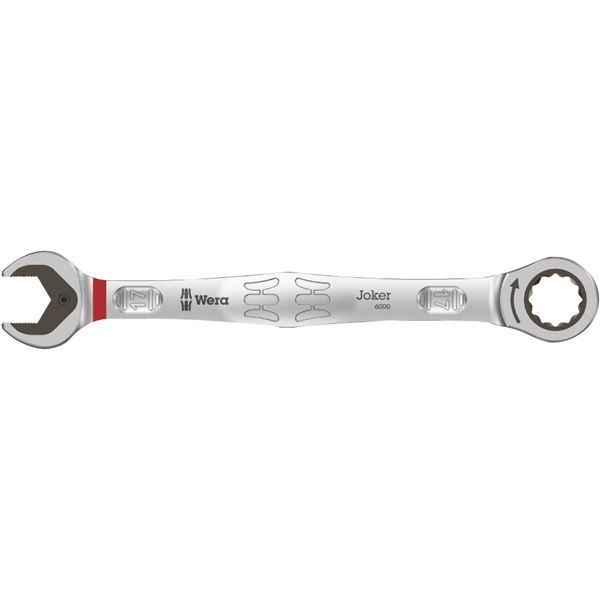 WERA ヴェラ ラチェット式 コンビネーションレンチ 対辺17mm 073277 工具 ツール DIY 作業工具 レンチ