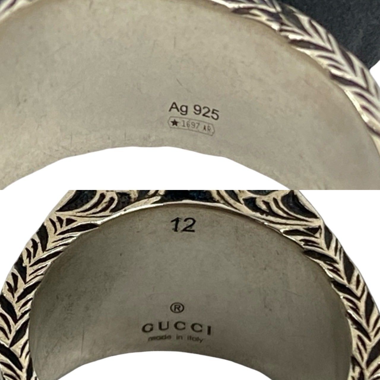 【GUCCI】アラベスク　ハート　フローラ　リング　9号 楽天市場】GUCCI グッチロゴ刻印ハート＆花フローラル