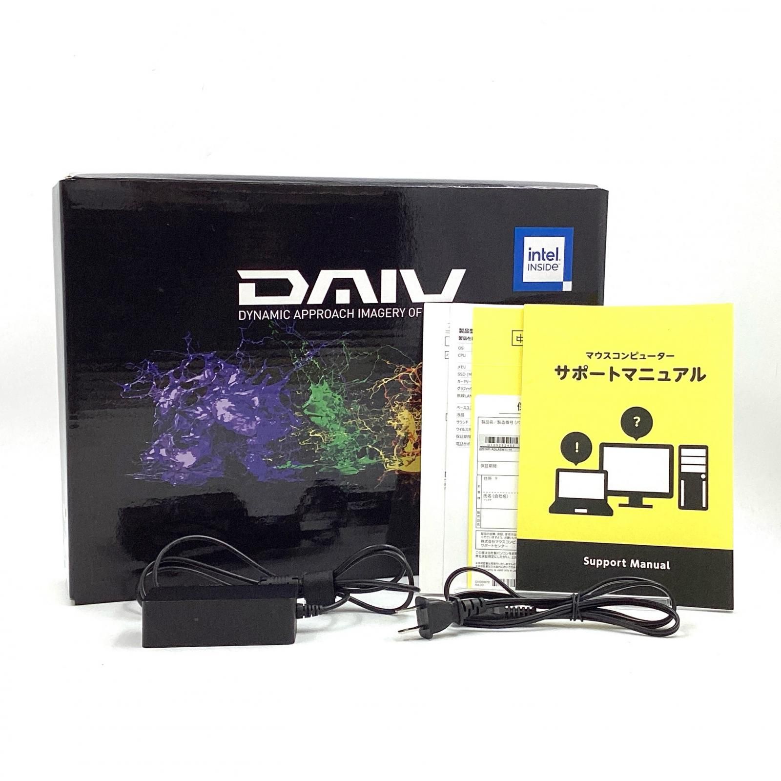 全額返金保証】【最速発送】MouseComputer DAIV 4P#22074P