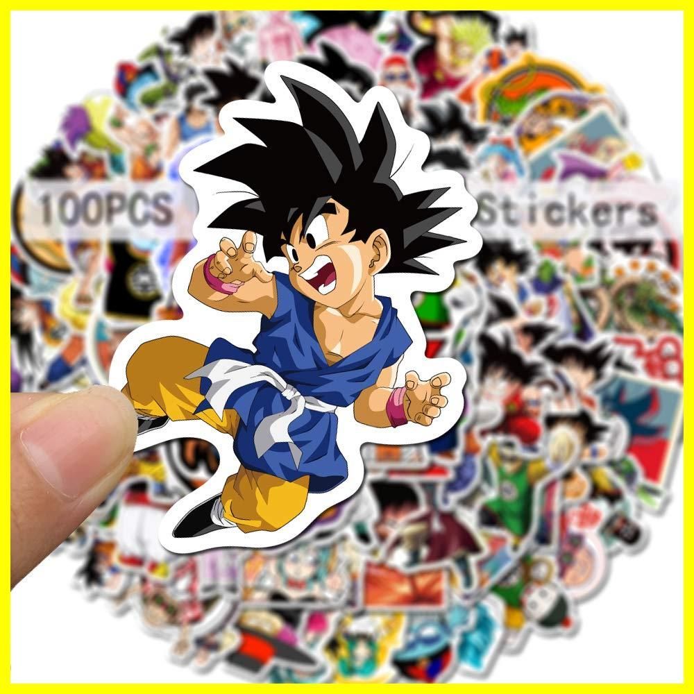 100枚セット ドラゴンボール防水シール ドラゴンボールステッカー