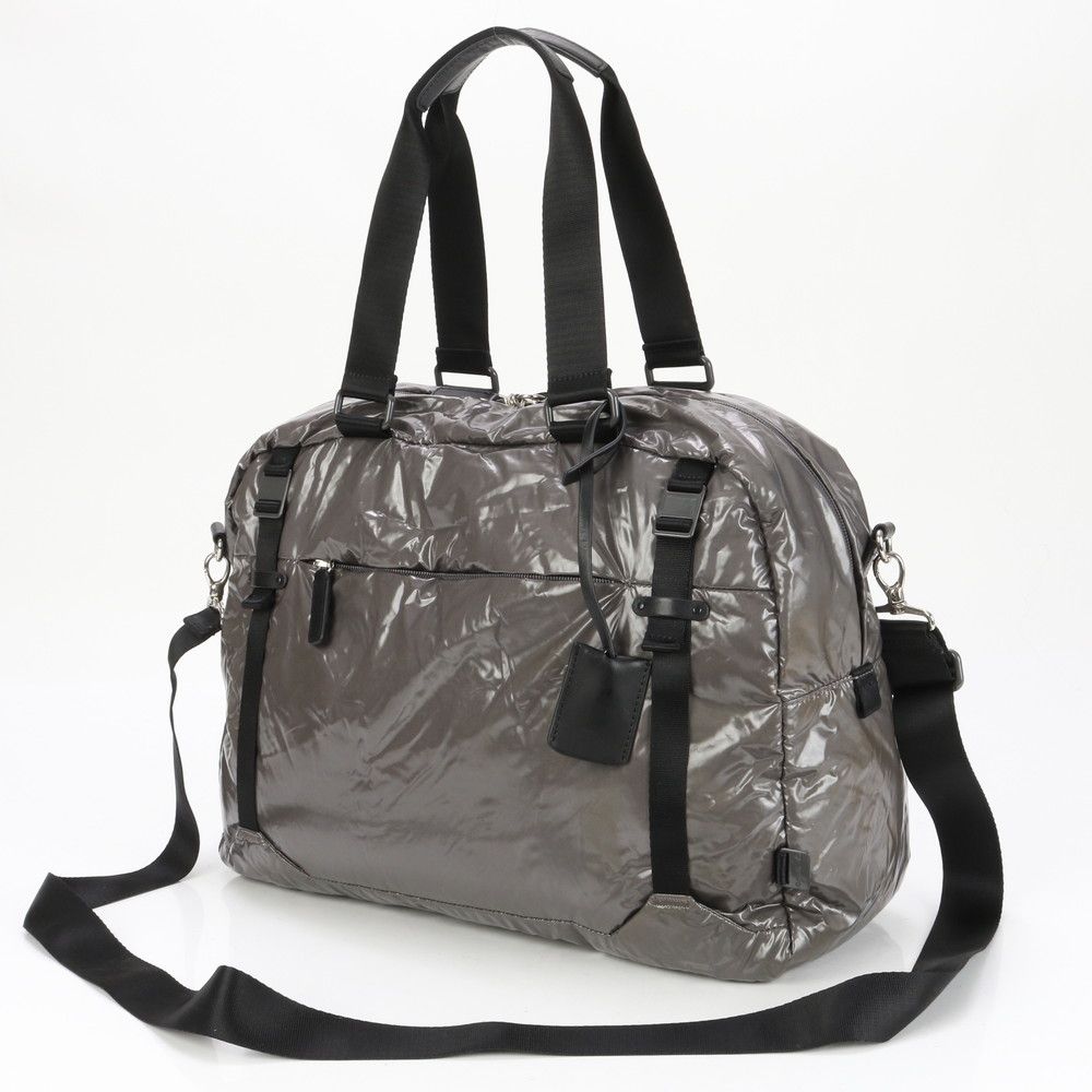 美品 アニエスベー 2way ボストンバッグ ショルダー ナイロン ブラック 2wayボストンバッグ （RAT01－02