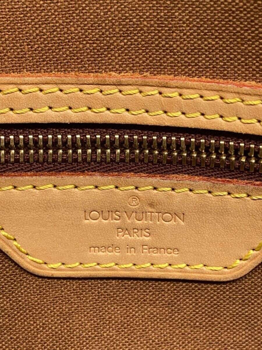 LOUIS VUITTON ソローニュ_モノグラム・キャンバス_BRW PVC ブラウン