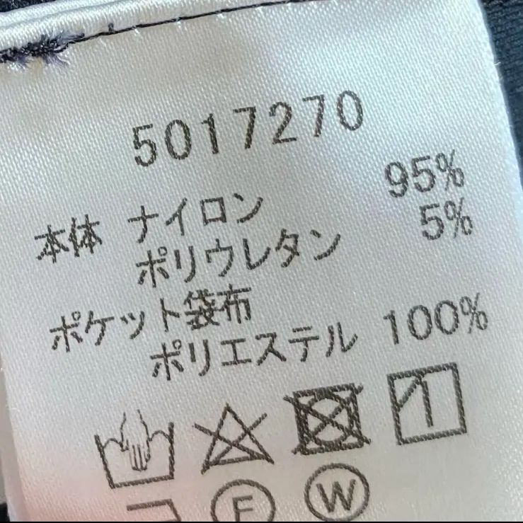 濃紺ネイビー美シルエット ワンピース34