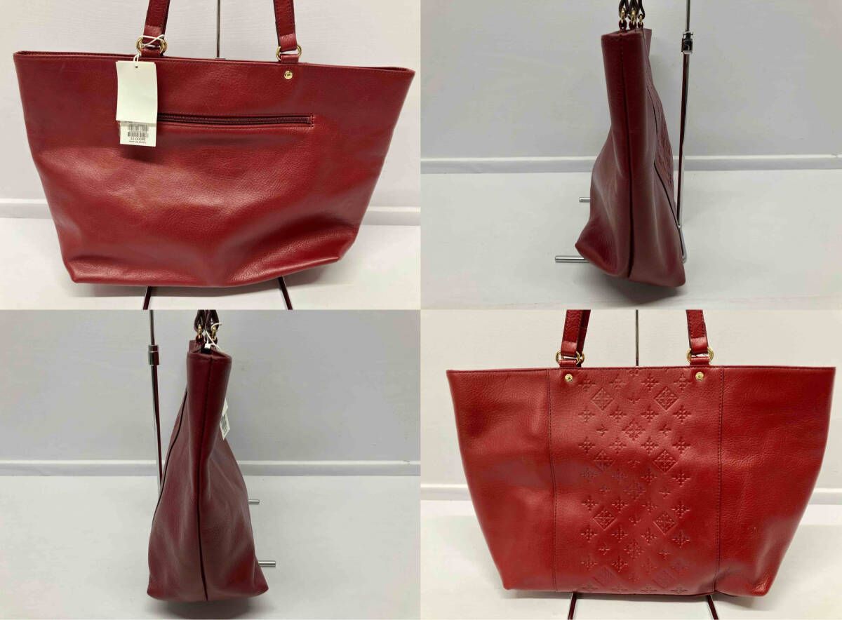 russet ラシット トートバッグ レッド 牛革 レザー 通年