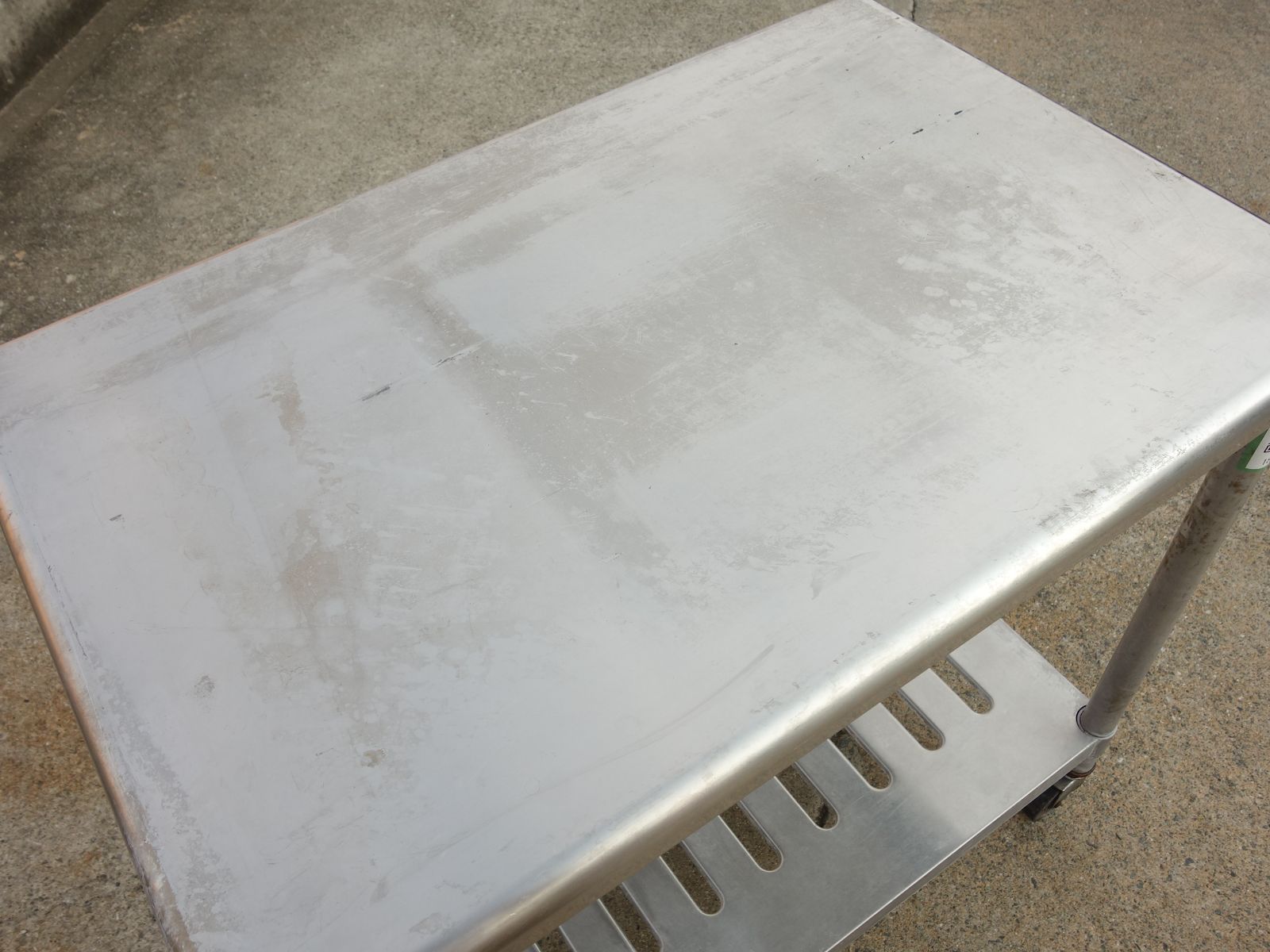 【中古】K▼タニコー 業務用 厨房 作業台 棚 ステンレス (Fe1840) 中古】K▽タニコー 業務用 厨房 作業台 棚 ステンレス (Fe1840)