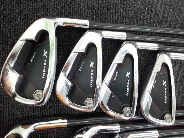 アイアンセット ヤマハ インプレスX D Black DX-508i 8本セット R 24 5206 松山店