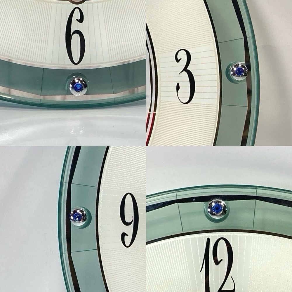 セイコー　エンブレム　掛け時計　電波時計　HS523S　エムブレム　グリーン セイコー エンブレム 掛け時計 電波時計 HS523S エムブレム グリーン