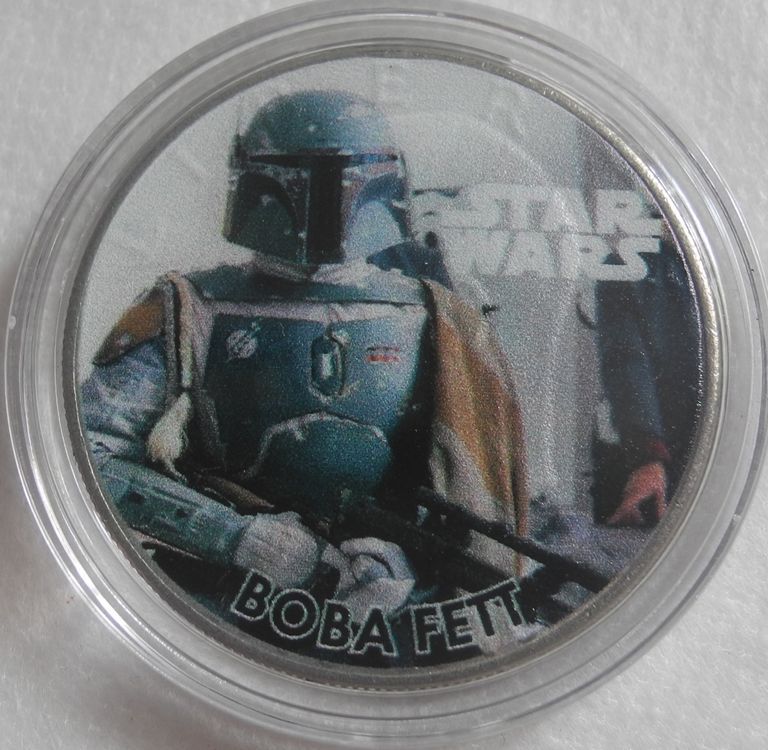 アメリカ 1ドル硬貨 スターウォーズ ボバ・フェット STAR WARS