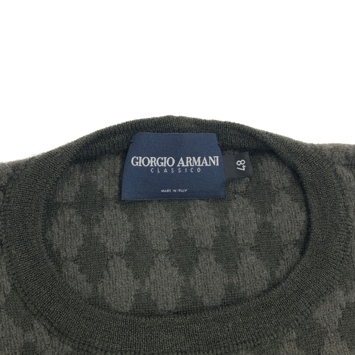 ジョルジオアルマーニ クラシコ ARMANl ニット カシミヤ 長袖 ジョルジオアルマーニ クラシコ ARMANl ニット カシミヤ 長袖
