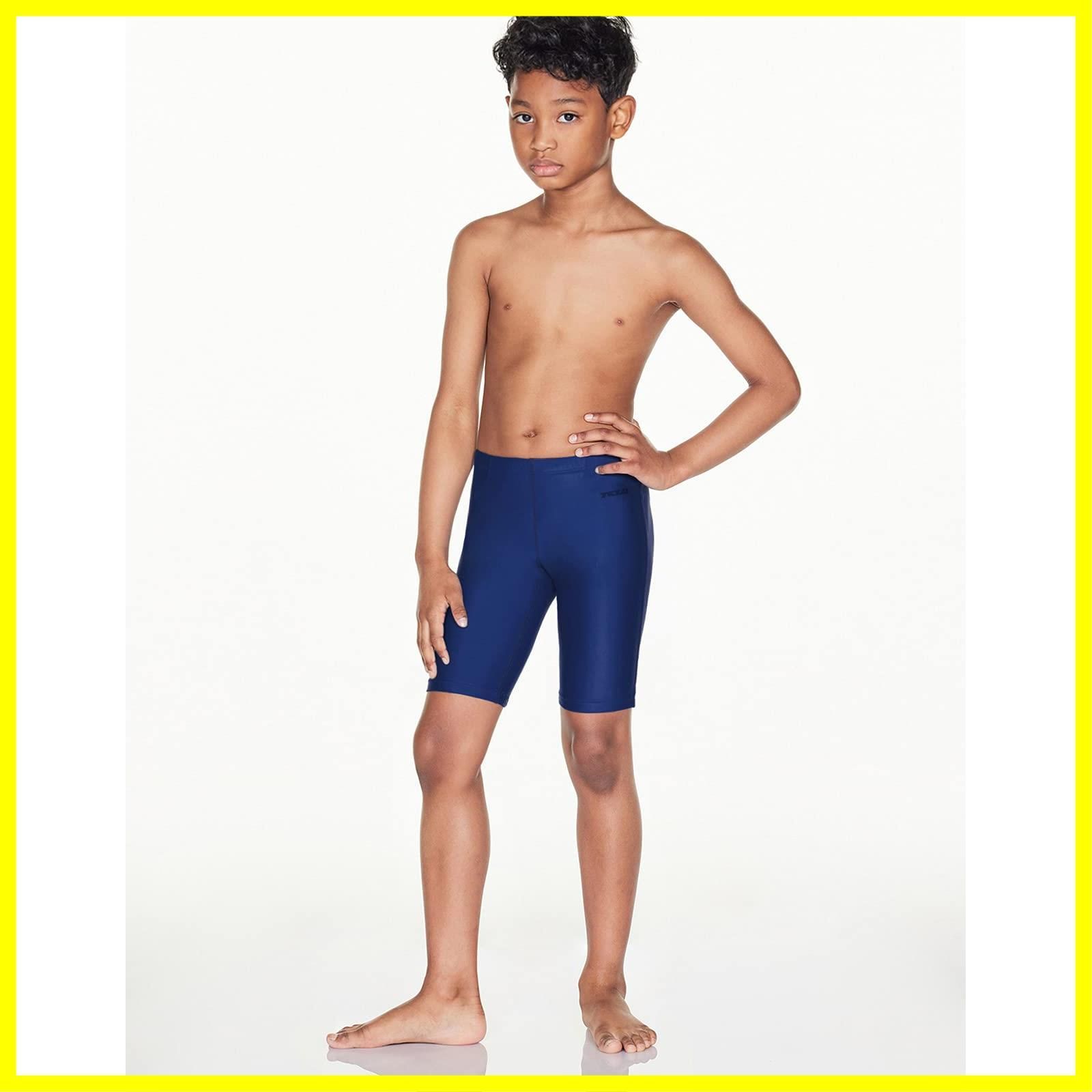 競泳水着　少年 数量限定】ロングタイプ スイムパンツ 競泳水着 男の子 [耐塩素加工・速乾・撥水] ボーイズ ジュニア ジャマー スクール水着 スパッツ [テスラ]  - メルカリ