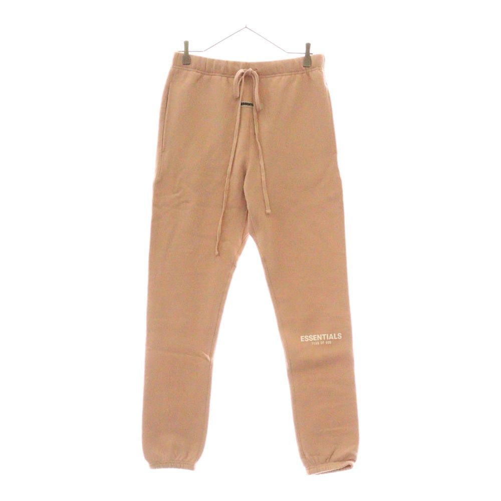 FEAR OF GOD ESSENTIALS フィアオブゴッド エッセンシャルズ SWEAT PANTS ロゴプリント スウェットパンツ ピンク