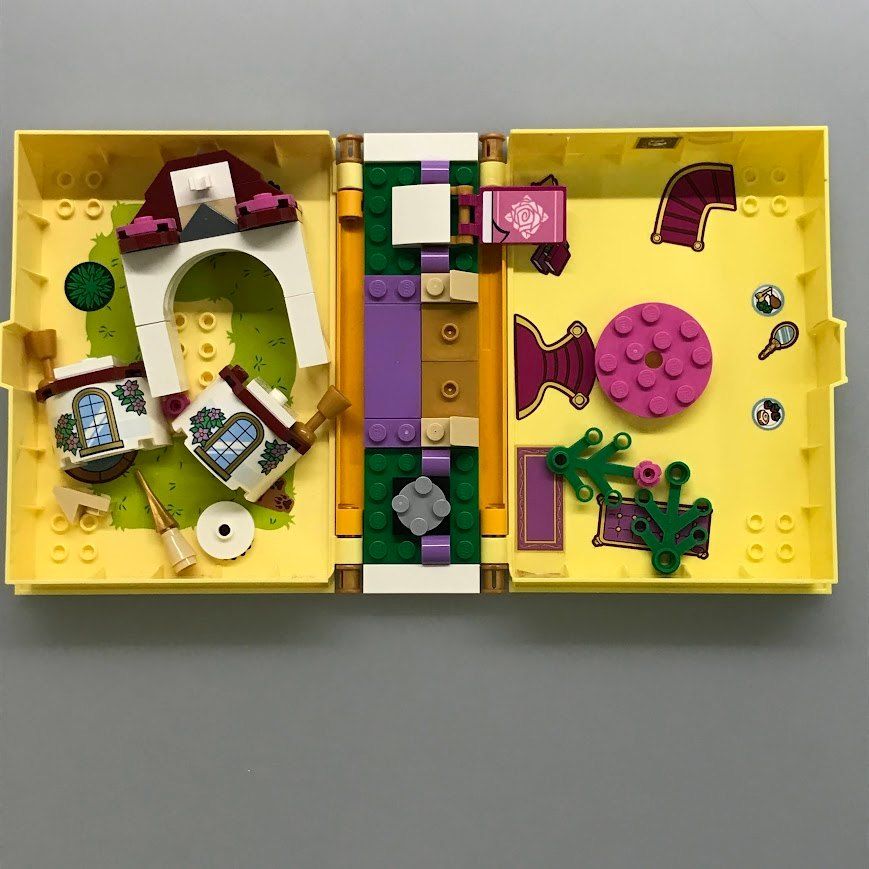 画 正規品 中古 LEGO レゴ ディズニー 43176 43177 プリンセス