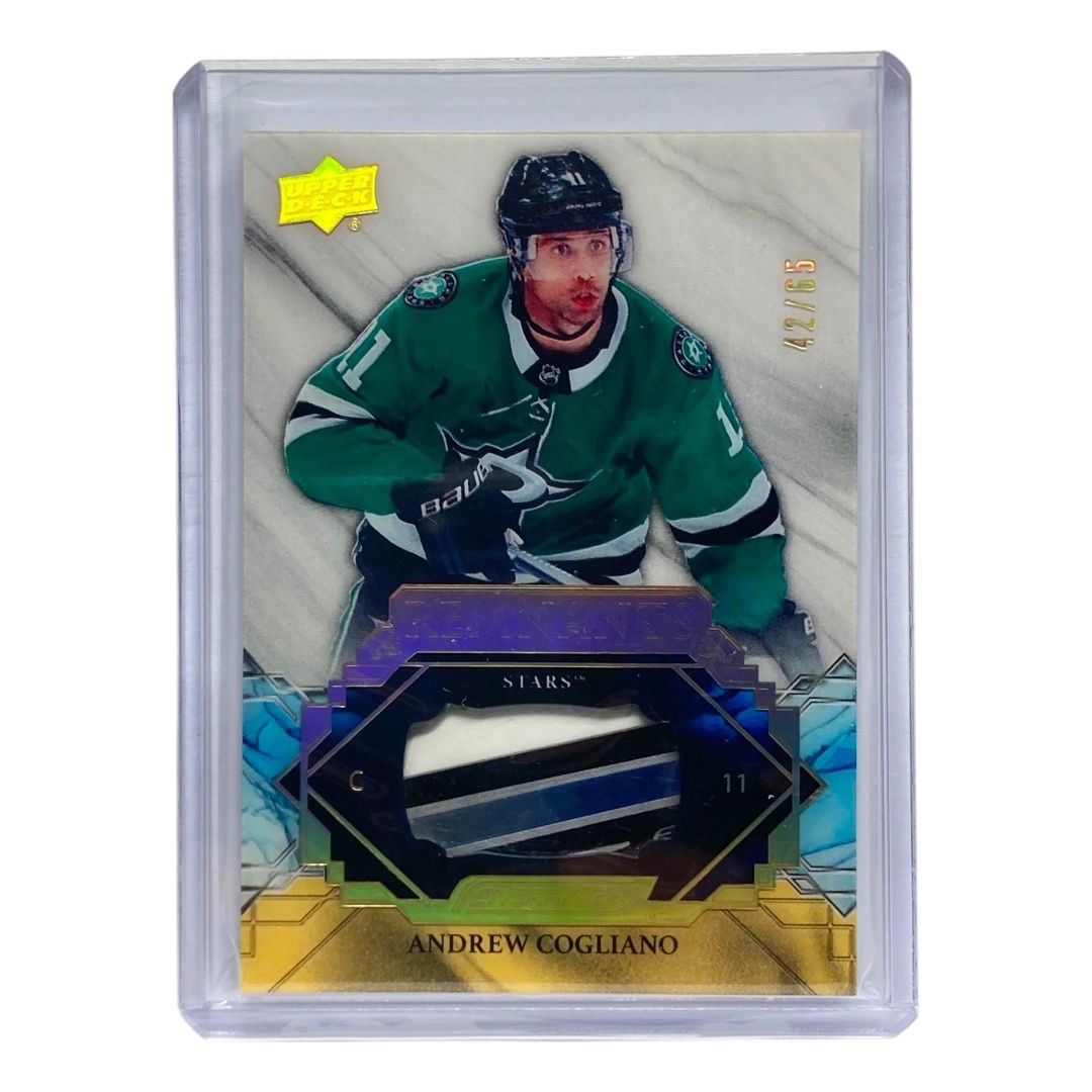 UPPER DECK NHLカード ENGRAINED ANDREW COGLIANO STARS 42/65