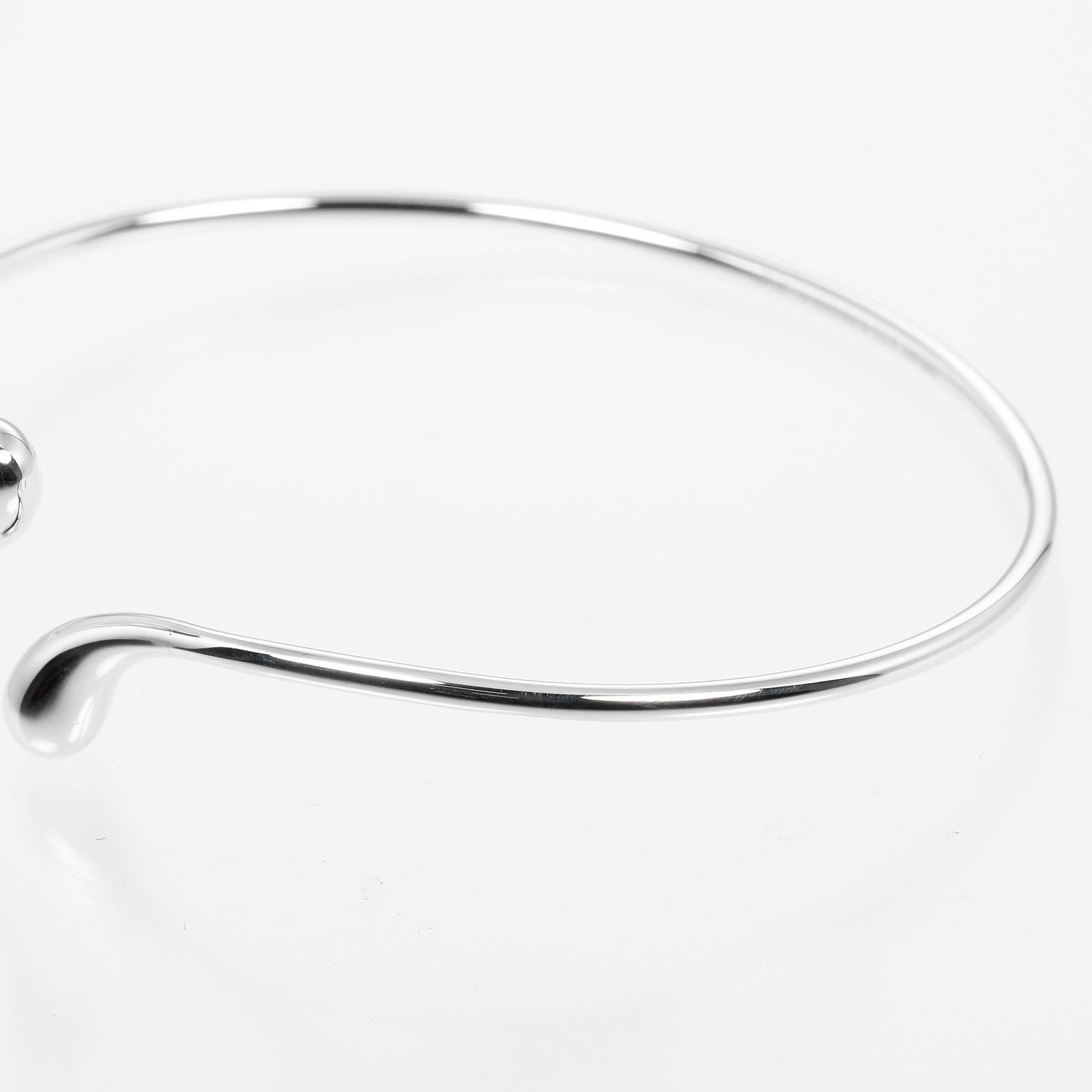 Tiffany　ティファニー　バングル　ダブルティアドロップ　ティアドロップ Tiffany & Co. - 極美品☆ティファニー バングル ダブル ティア