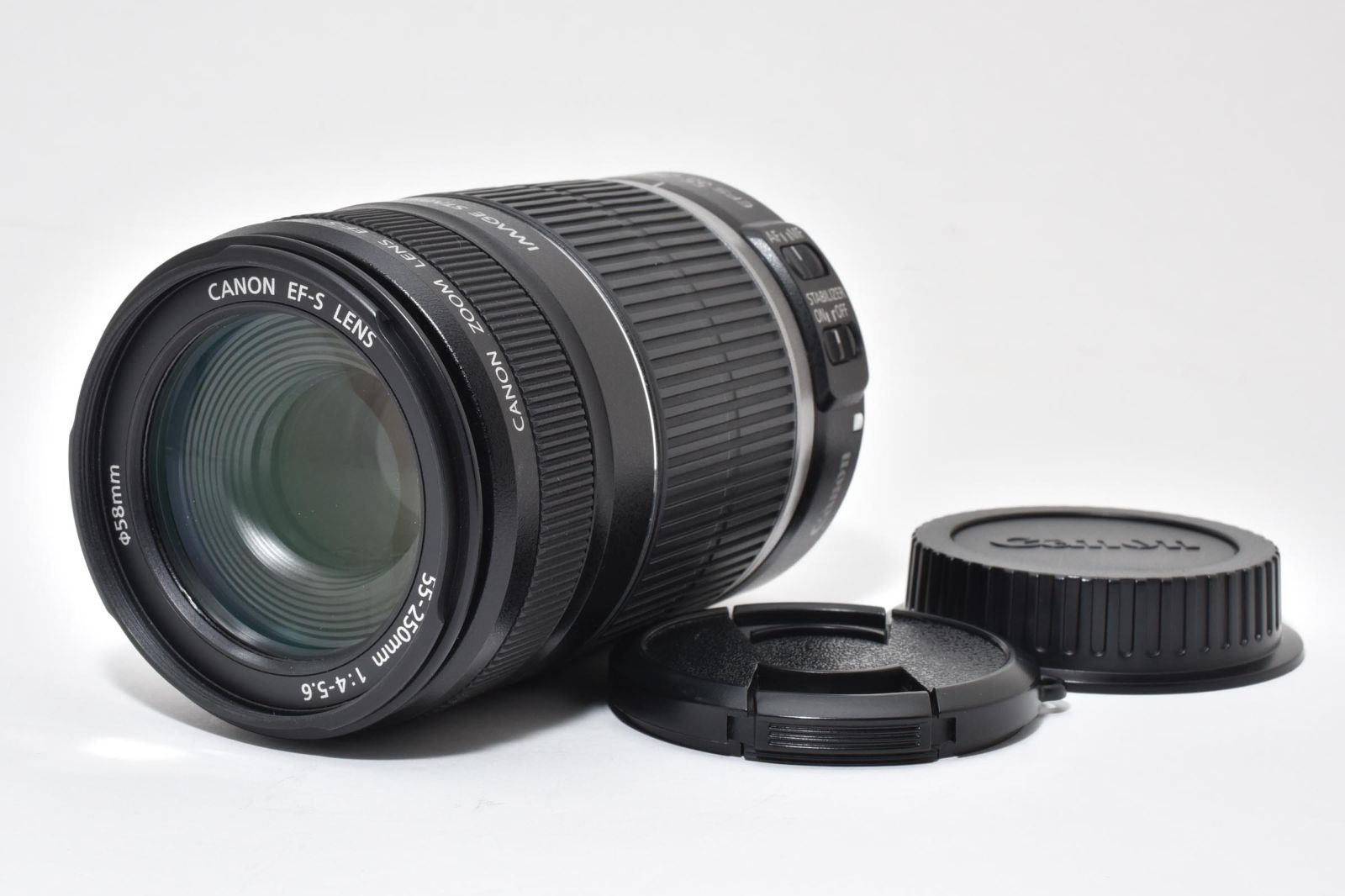 上品 キヤノン CANON EF-S 55-250mm F4-5.6 IS OL3253 58