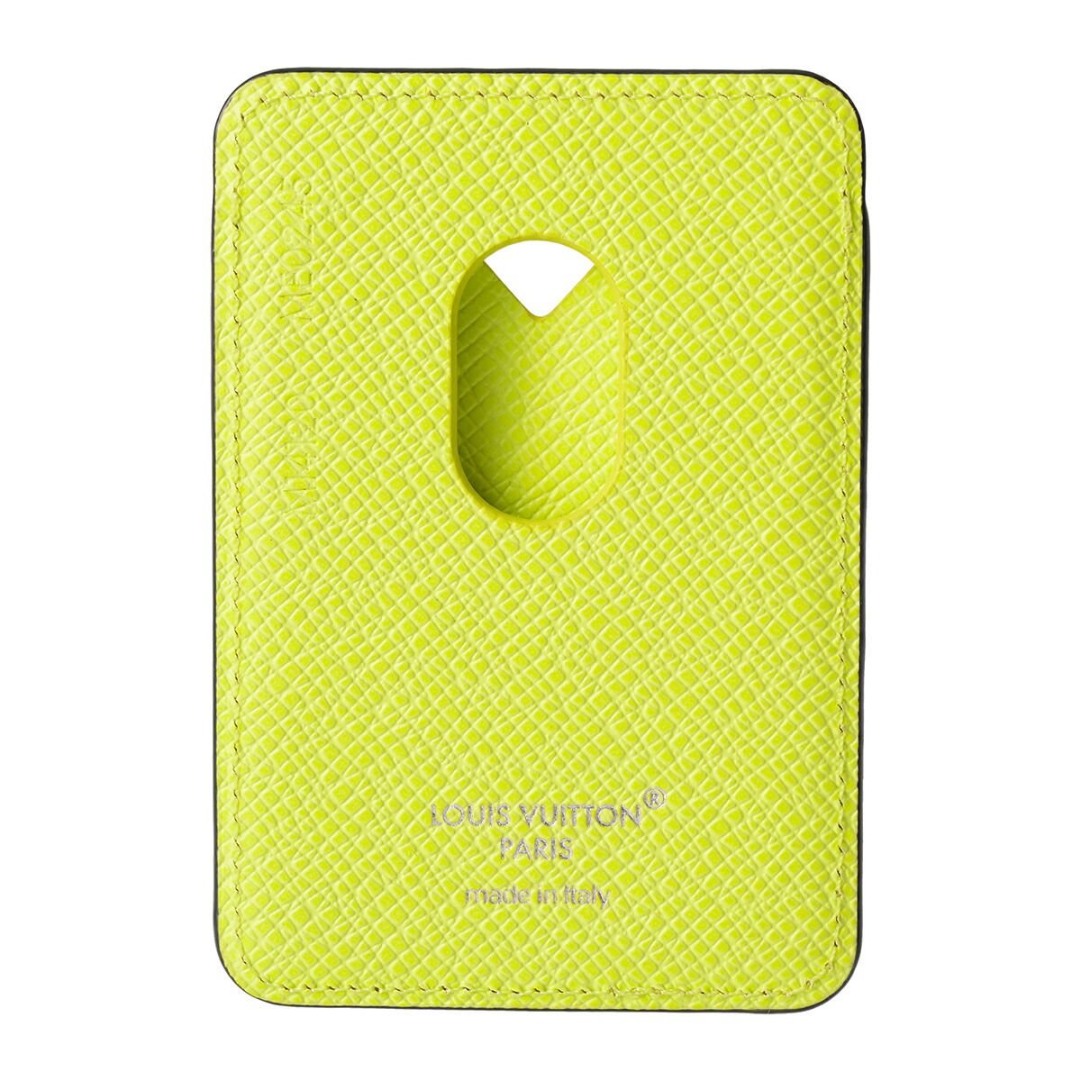 ルイヴィトン Louis Vuitton カードケース ポルト カルト マグネット レモンイエロー