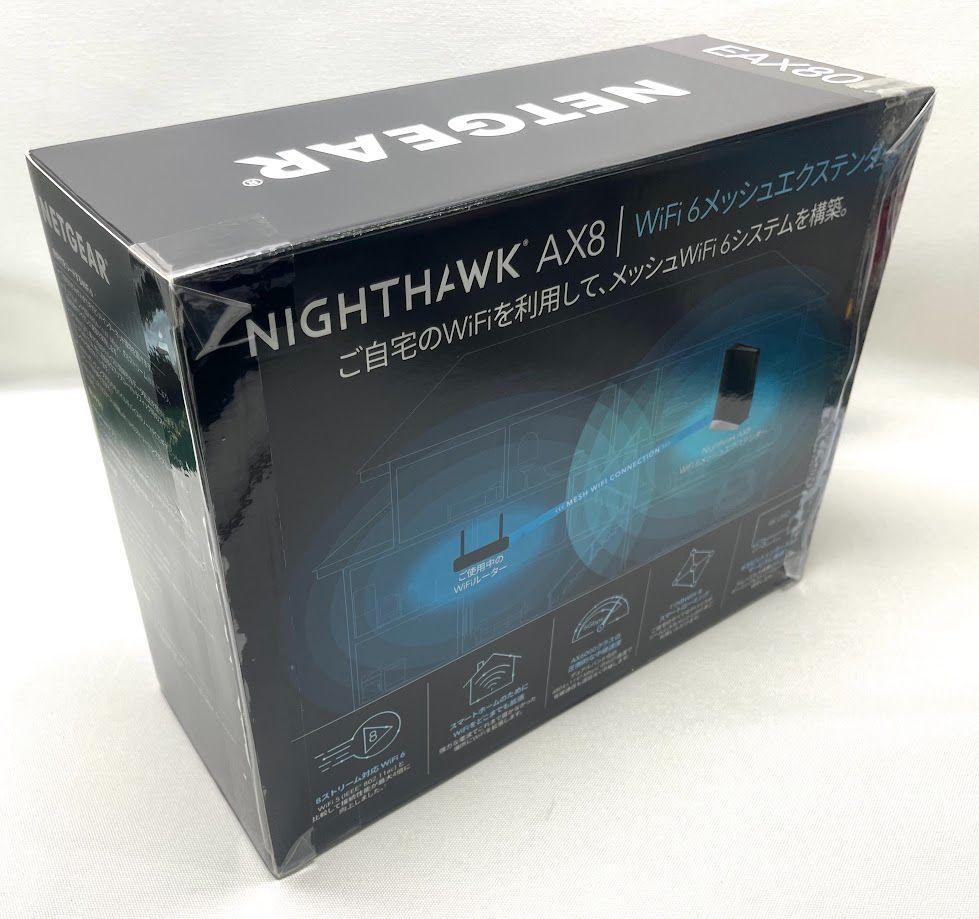 開封済・未使用品】 ネットギア Nighthawk AX8 WiFi6 メッシュ