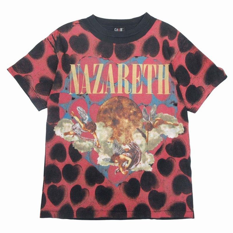 美品 21SS セントマイケル SAINTMICHAEL NAZARETH SS T-SHIRT ハート 